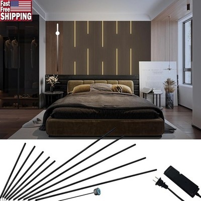 Dimmable LED Wall Lights Touch Control Slat Lighting Energy Efficient Warm Glow