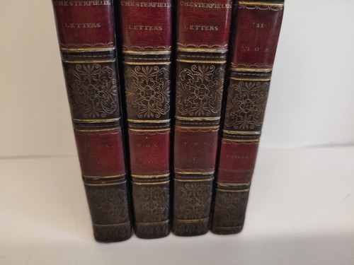 Briefe des Philip Dormer Stanhope an seinen Sohn (1821) 4 Bände Set Richardson - Bild 13 von 14