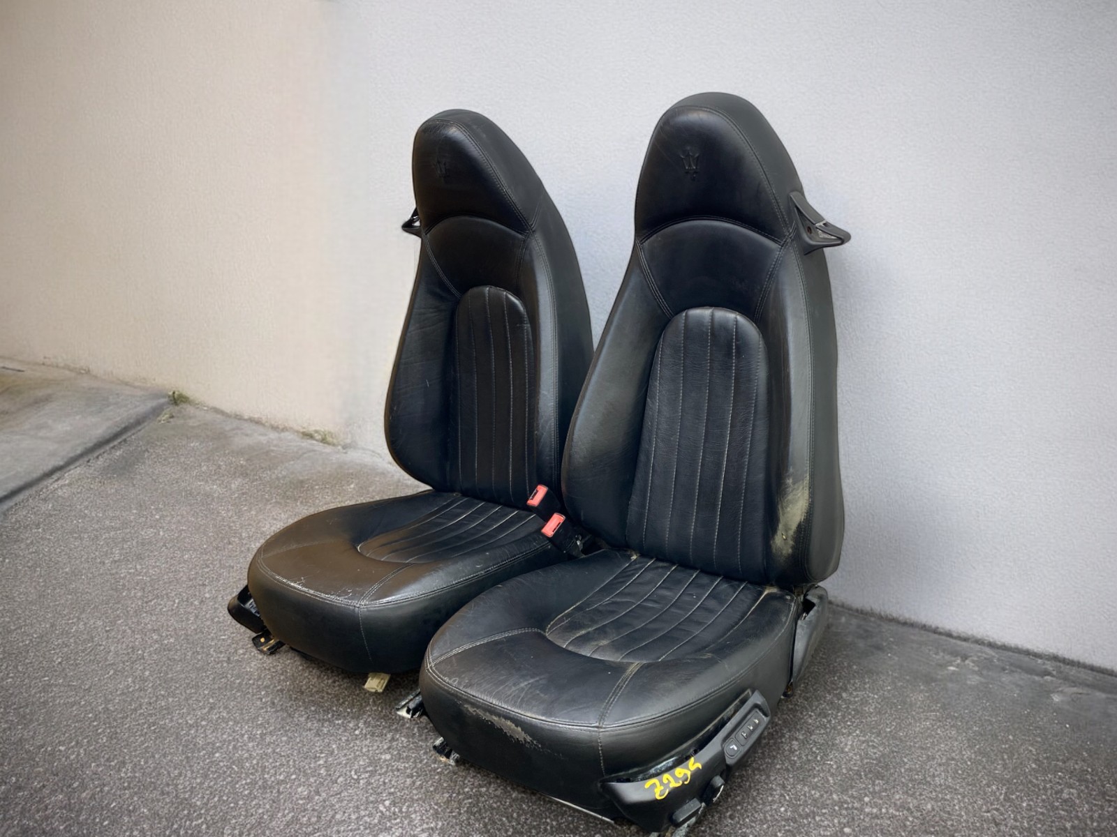 2002 - 2006 MASERATI SPYDER M138 CONVERTIBLE SEAT LEATHER BUCKET LEFT RIGHT