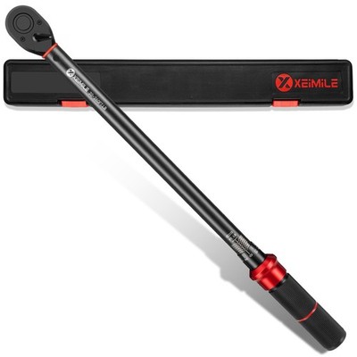 1/2-Inch Drive Click Torque Wrench - 20-260 Ft-Lb/27.1-352.3Nm, Dual-Directio...