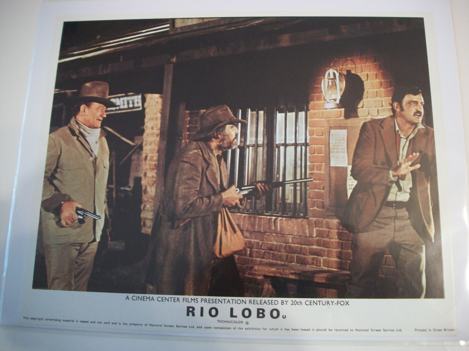 Rio Lobo   8x10   lobby card set  1971