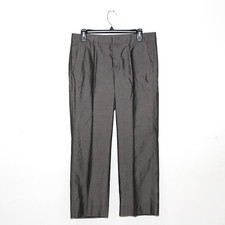 Banana Republic Mid Rise Logan Cropped Trouser Size 6 Gray