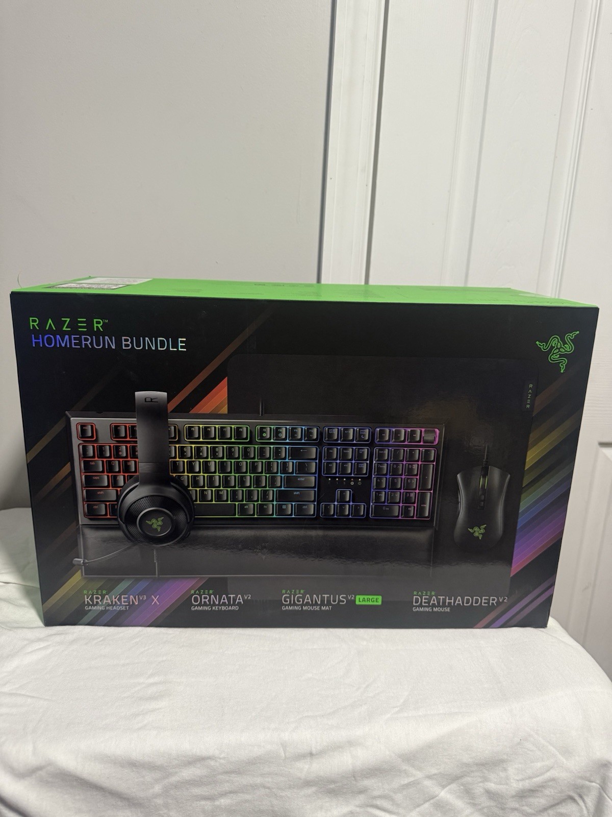 Razer Homerun Bundle Wired Gaming Keyboard, Mouse, Headset, 