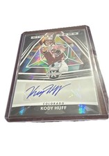 2022 Panini Elite Extra Edition - Hidden Gems Kody Huff #HG-KH Black (AU, RC)