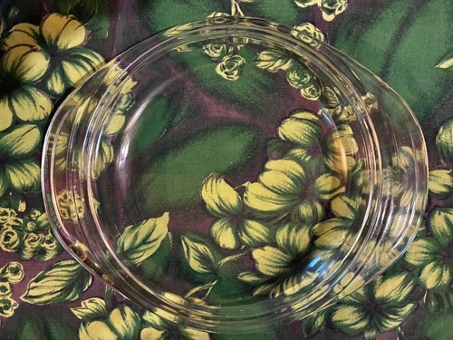 Break your lid, break your 💔VINTAGE PYREX Tab Casserole #682-C5 Clear Glass LID