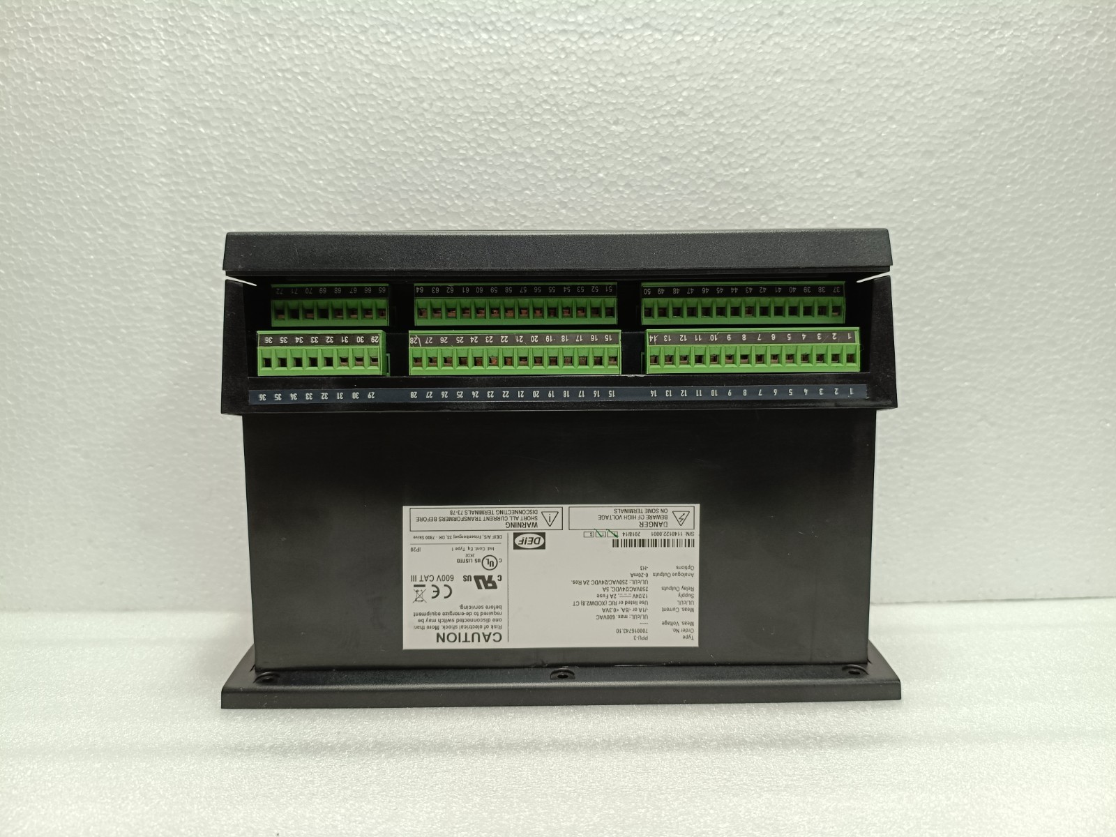 DEIF PPU-3 Multiline Protection & Paralleling Unit GenSet Controller 70001674310
