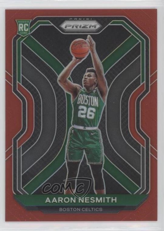 2020-21 Panini Prizm Red Prizm 20/299 Aaron Nesmith #282 0el