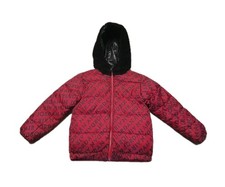 Jordan Kids JDB Air JD Rev HBR Full Zip Hooded Puffer Jacket Reversible Boy's 7