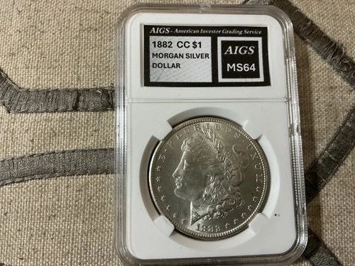 1882-CC MORGAN Silver Dollar 90% fine
