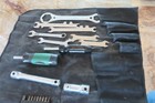 Harley Davidson Tool Kit Roll Up Bag Pouch Wrench Screwdriver Set