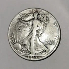 Liberty Walking 1943 Half Dollar 50C Silver Coin Circulated Business Strike