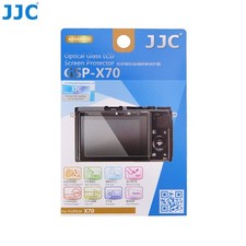JJC GSP-X70 Optical GLASS LCD Screen Protector Film for FUJIFILM X70 Camera