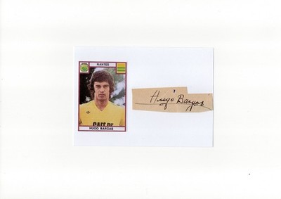 HUGO BARGAS  ARGENTINIEN WM 1974 RAR
