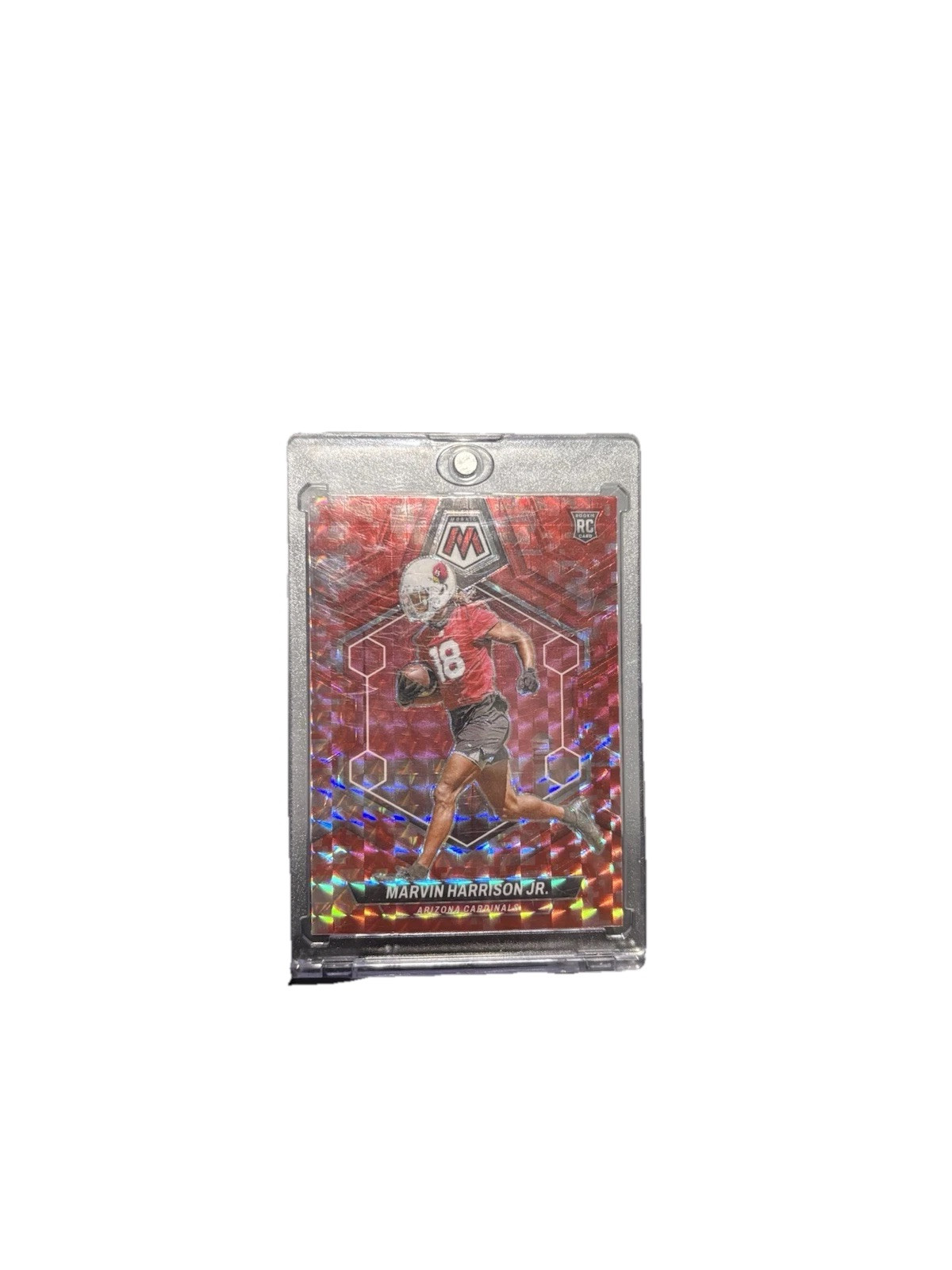 2024 Panini Mosaic Rookies Red Camo Mosaic Prizm #304 Marvin Harrison Jr. (RC)