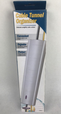 NEW Belkin White Cable Tunnel Organizer  F8B020-WHT ULTRA FAST SHIPPING