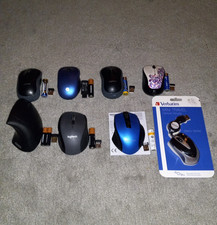 Lot of 8 Wireless Optical Mice Mouse