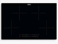 Image of Zanussi ZITN844K 80cm 4 Burner Induction Hob Touch Control Black Hob2Hood NEW UK
