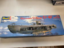 Revell Deutsches U-Boot U-47 with interior 1:...