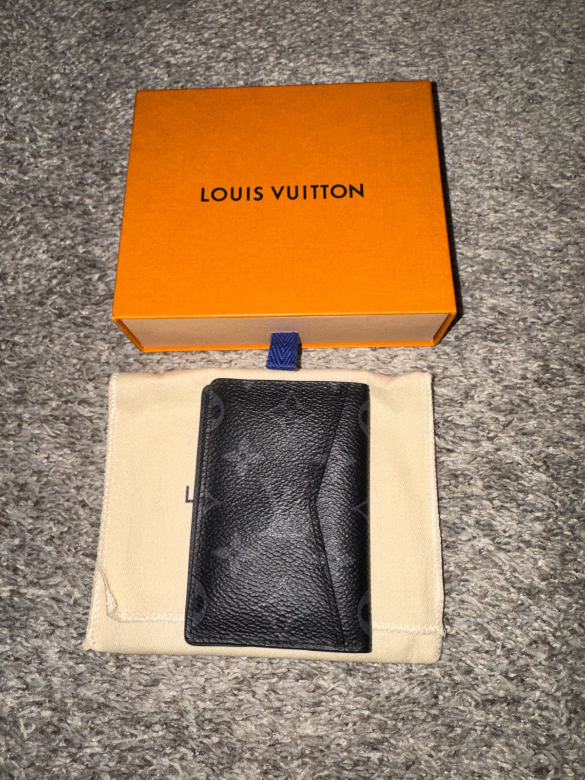 Louis Vuitton Black Monogram Eclipse Pocket Organ… - image 1