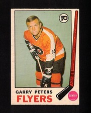 1969-70 GARRY PETERS #171 EX-MT OPC ** Philadelphia Star Vintage NHL Hockey Card