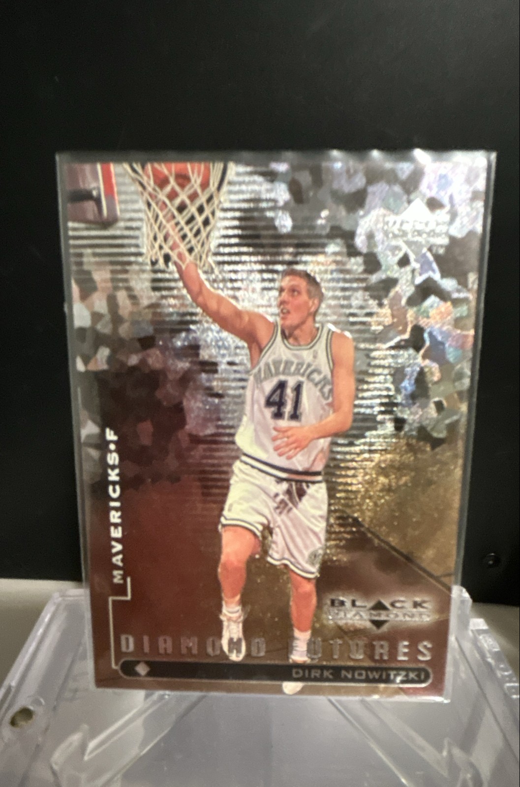 1998-99 Upper Deck Black Diamond - Diamond Futures Dirk Nowitzki #92 (RC)