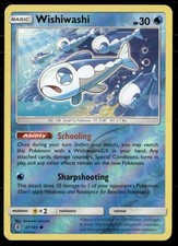 WISHIWASHI 37/145 COMMON GUARDIANS RISING POKEMON REVERSE HOLO LP