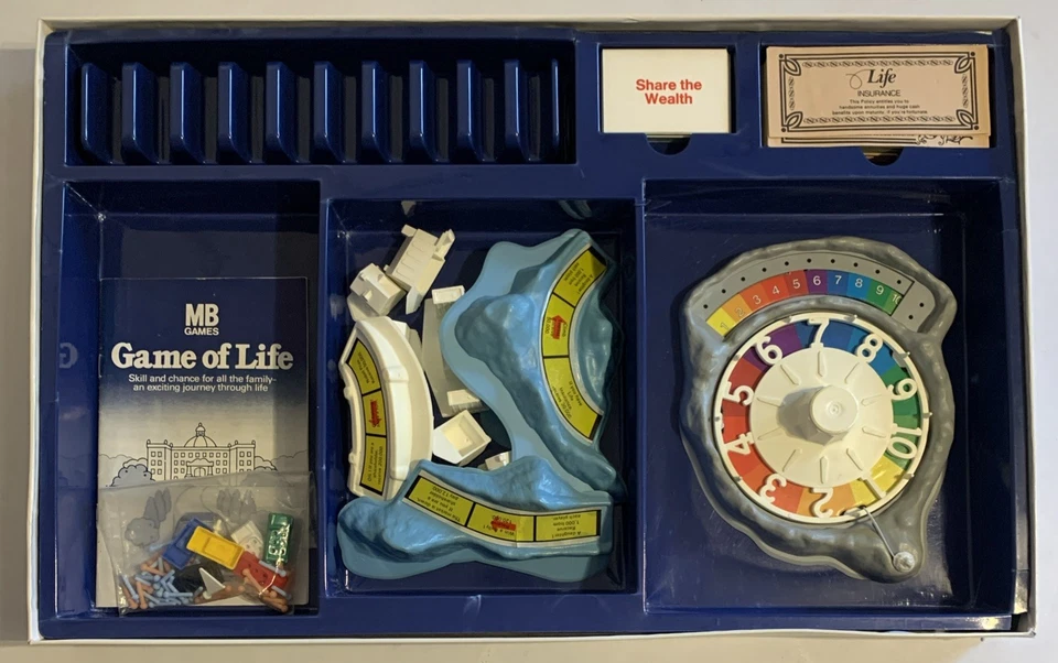 Game Of Life Vintage Board Game From 1984 MB Games 100% Complete VGC - Image 2 of 4