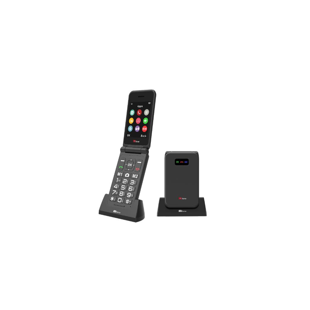 Ttfone Black Tt760 - / Dock Charger / Giffgaff - Image 2