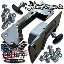 1982-1994 S10 & Sonoma Rear C-Notch Kit Frame Support Lowering Drop Kits