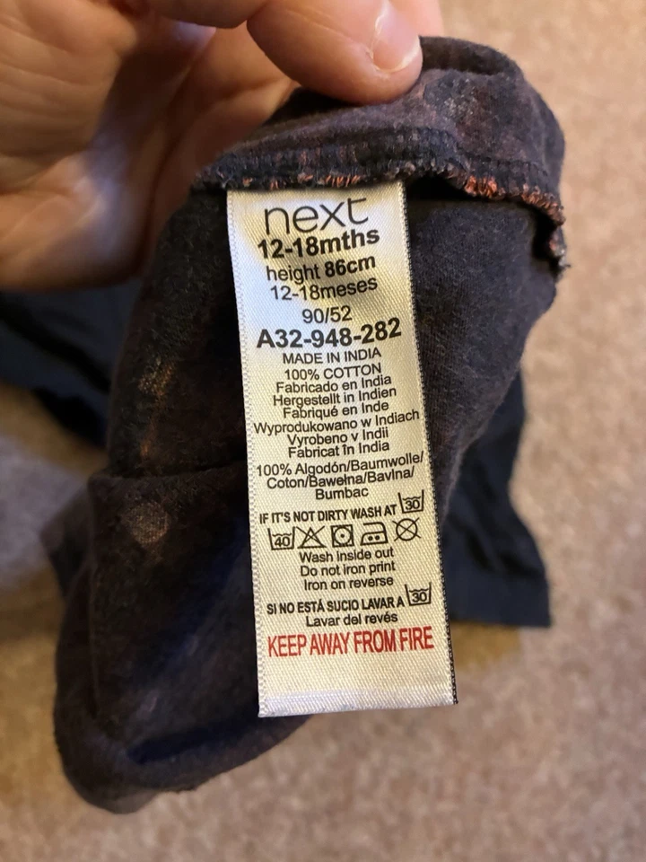 Next Dinosaurs T-shirt Age 12-18 Months Toddler/baby Boys - Image 4 of 4