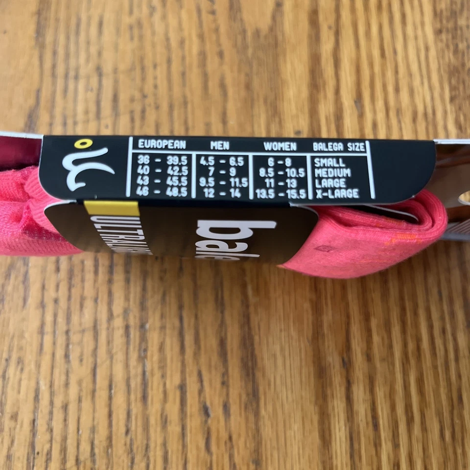 Balega Ultralight Contoured Fit No Show  Socks Sz Small Pink/Rose Made In USA - Image 3 of 4