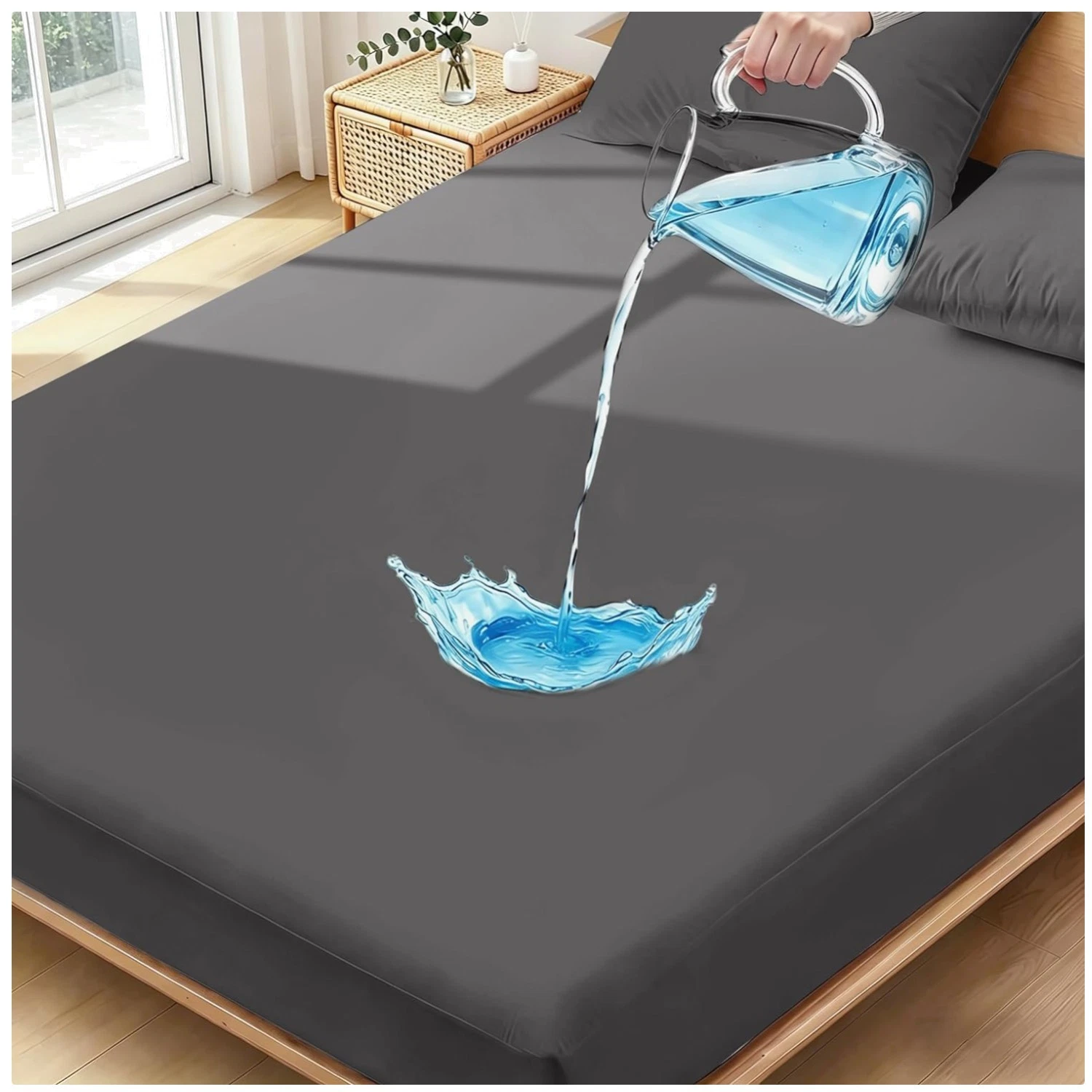 Waterproof Full Mattress Protector - Soft & Breathable