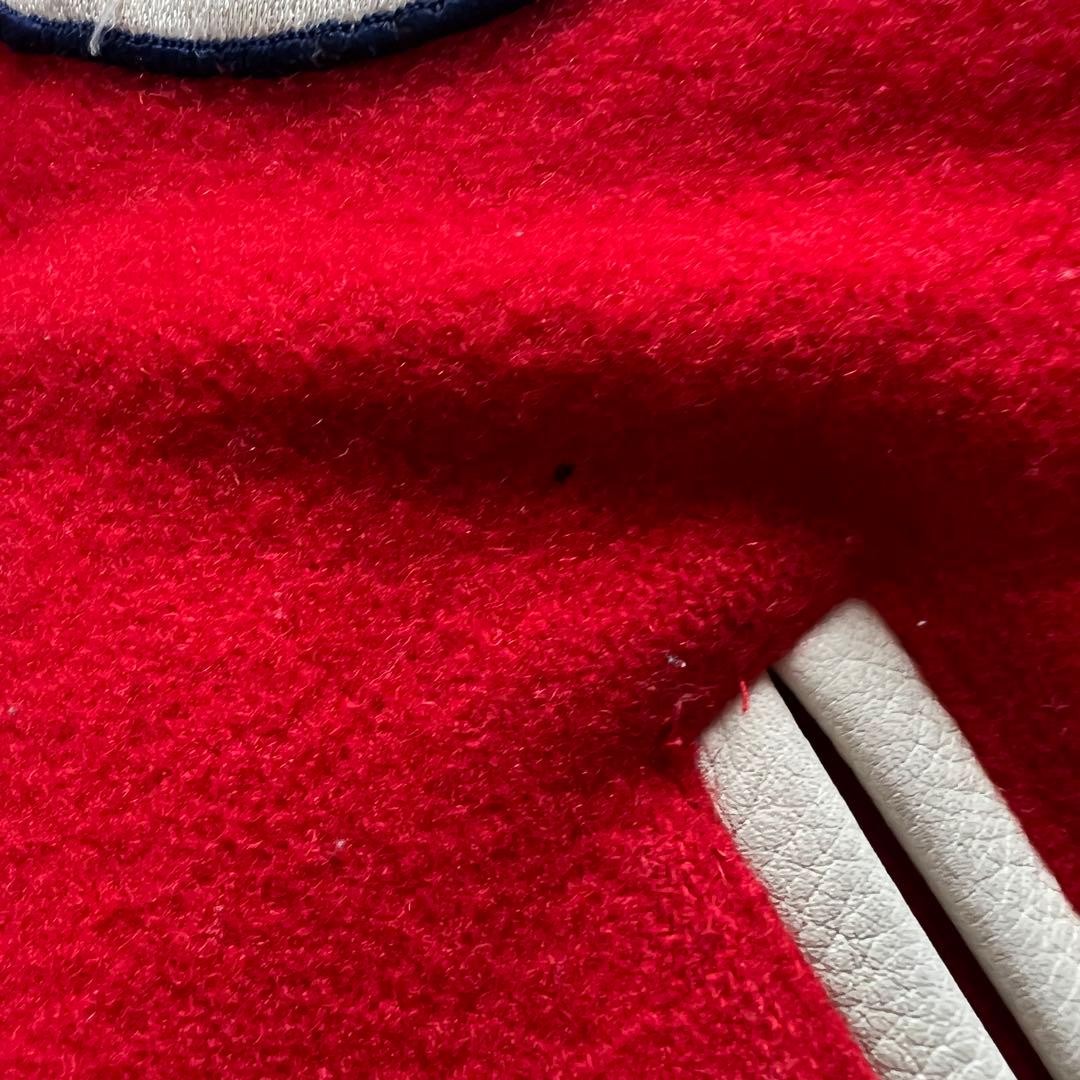 McGregor 80s Leather Wool Stadium Jacket Unisex S… - image 7