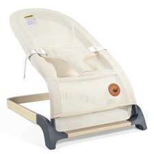Baby Bouncer, Portable Bouncer Seat for Babies, Infants Bouncy Seat with Mesh...