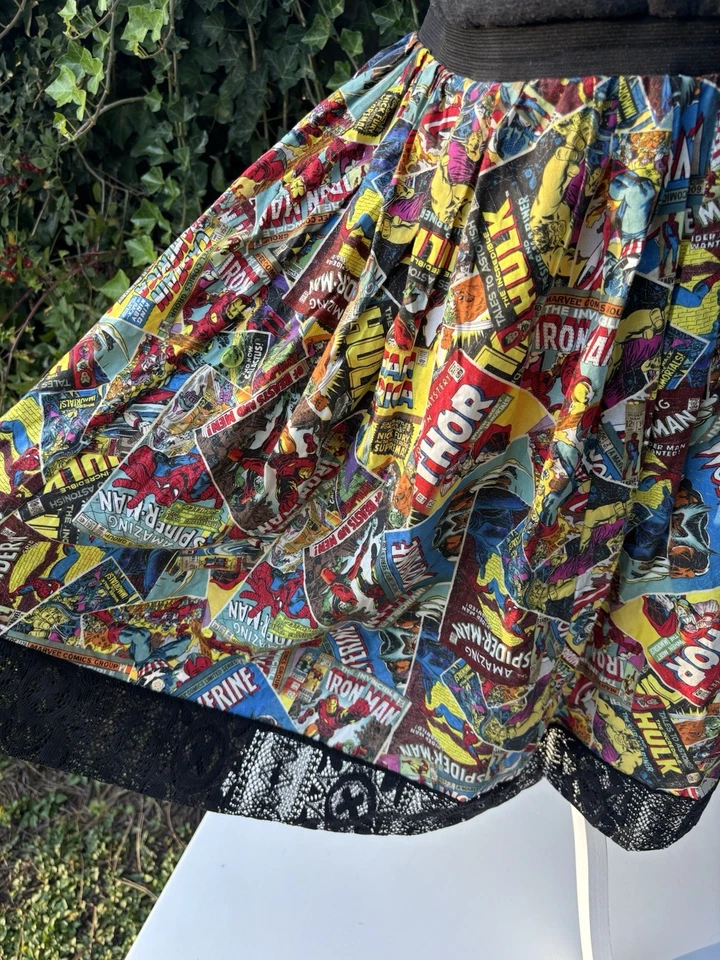 Marvel Superhero Wolverine Hulk Spider-Man Dress Up Costume Lace Cosplay Rare - Image 2 of 4