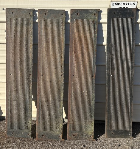 Set of 4 54" Long Cast Iron Stair Treads GA20614