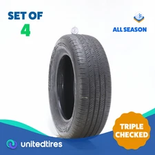 Set of (4) Used 225/65R17 Linglong Crosswind HP010 Plus 102H - 6.5-7/32