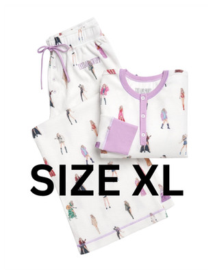 PRESALE - SIZE XL Taylor Swift | The Eras Tour Waffle Knit Pajama Set