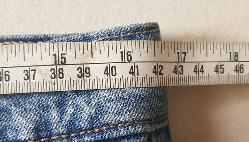 LEVIS 511 JEANS Mens W 32 L 31 Vintage Blue Denim Red Tab Skinny Fit (94) - Picture 6 of 12