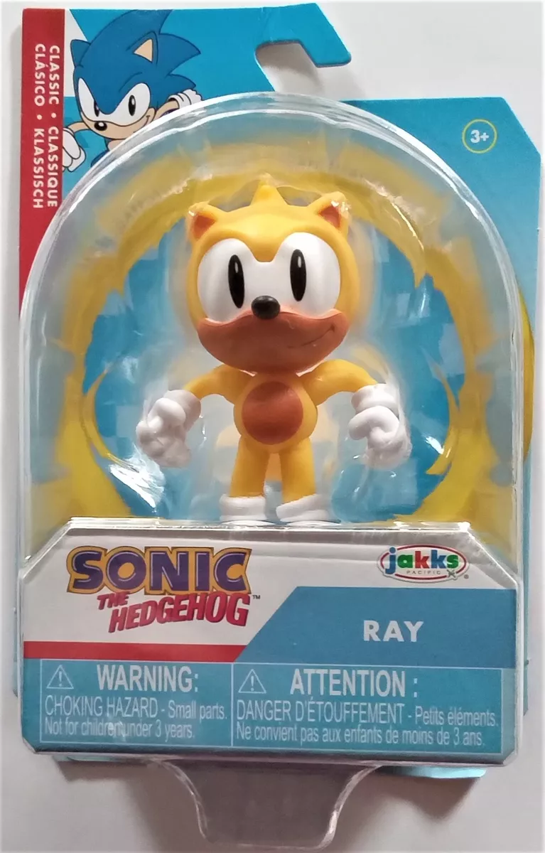 Sonic The Hedgehog Classic Action Figure- 4- RAY