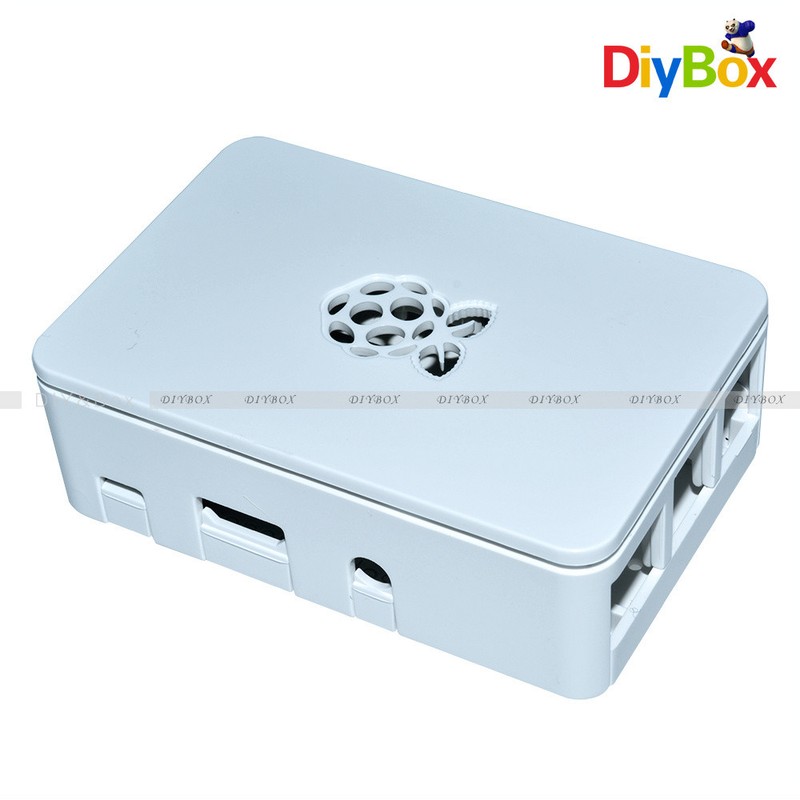 Premium Raspberry Pi Case (White) V4 - Updated for Raspberry Pi 3, 2 & B+