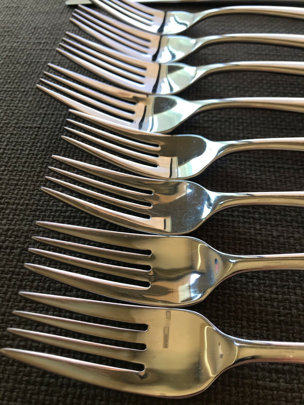  Lenox SCULPT Stainless Flatware 18/10-4 place settings--20 Pcs. Excellent 