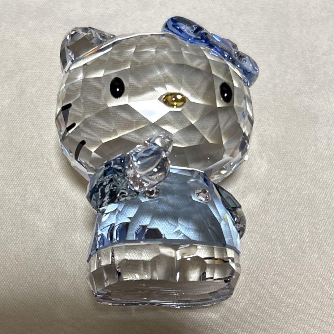 SWAROVSKI Hello Kitty Blue Bow スワロフスキー ハローキティ
