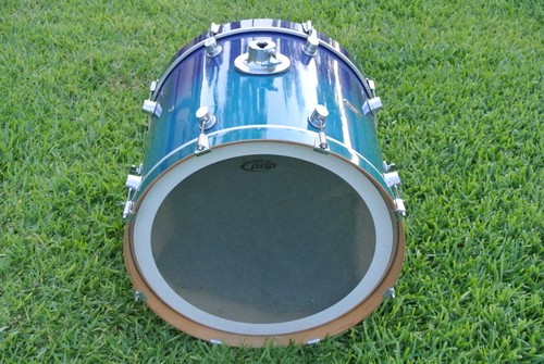 GO DOUBLE! PDP by DW LX SERIES ROYAL FADE 22" BASS DRUM for YOUR DRUM SET! M902 - Picture 9 of 12