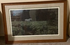 Robert Bateman "High Camp at Dusk" Signed Numbered 213/950 Framed Art Print