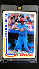 1982 Topps #616 Bob Boone Philadelphia Phillies Baseball Card