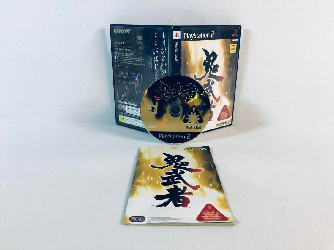 Onimusha : Warlords PS2 JAP Jeu Complet Très bon état Very Good condition
