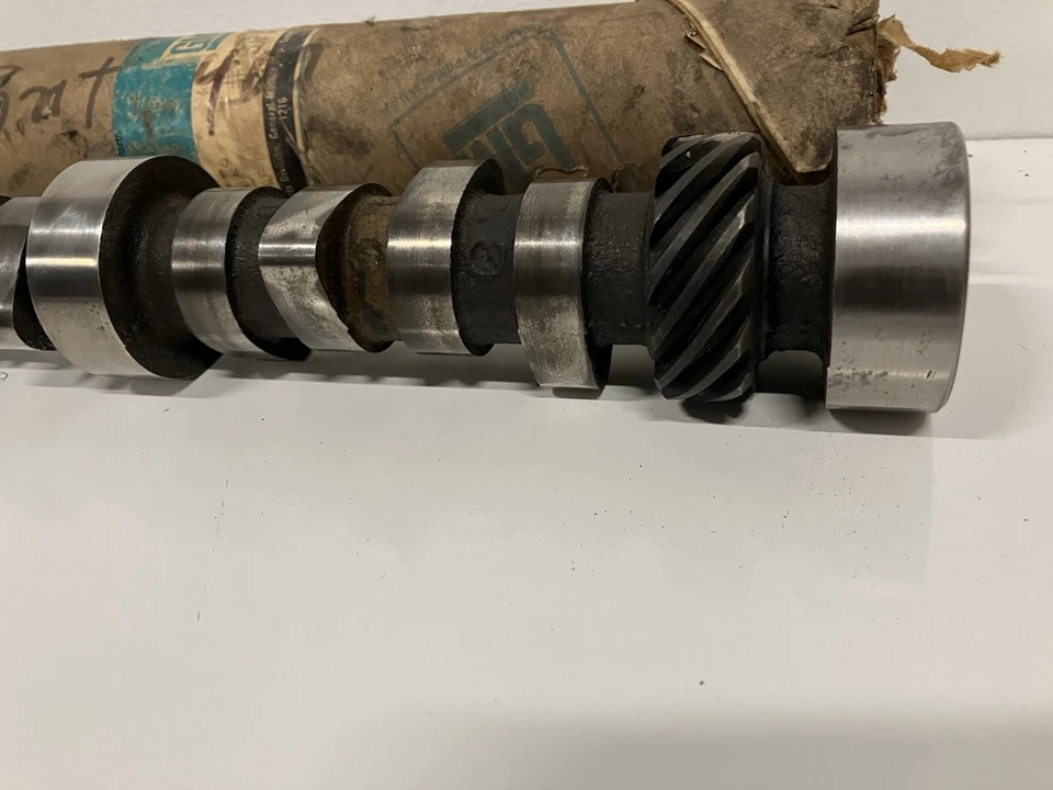 Árbol de levas Pontiac 400 97701067 Firebird Grand Prix GTO 2+2 Catalina T-37 Foto 3 de 4