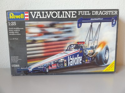 Revell 07366 Fuel Dragster ''Joe Amato'' Modellbausatz 1:25 unbespielt in OVP
