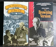 Janus Films Home Vision Cinema VHS Lot Of 2